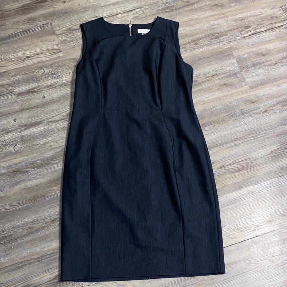 NWOT CALVIN KLEIN Sheath Dress Office Classic 14